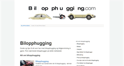 Desktop Screenshot of bilopphugging.com